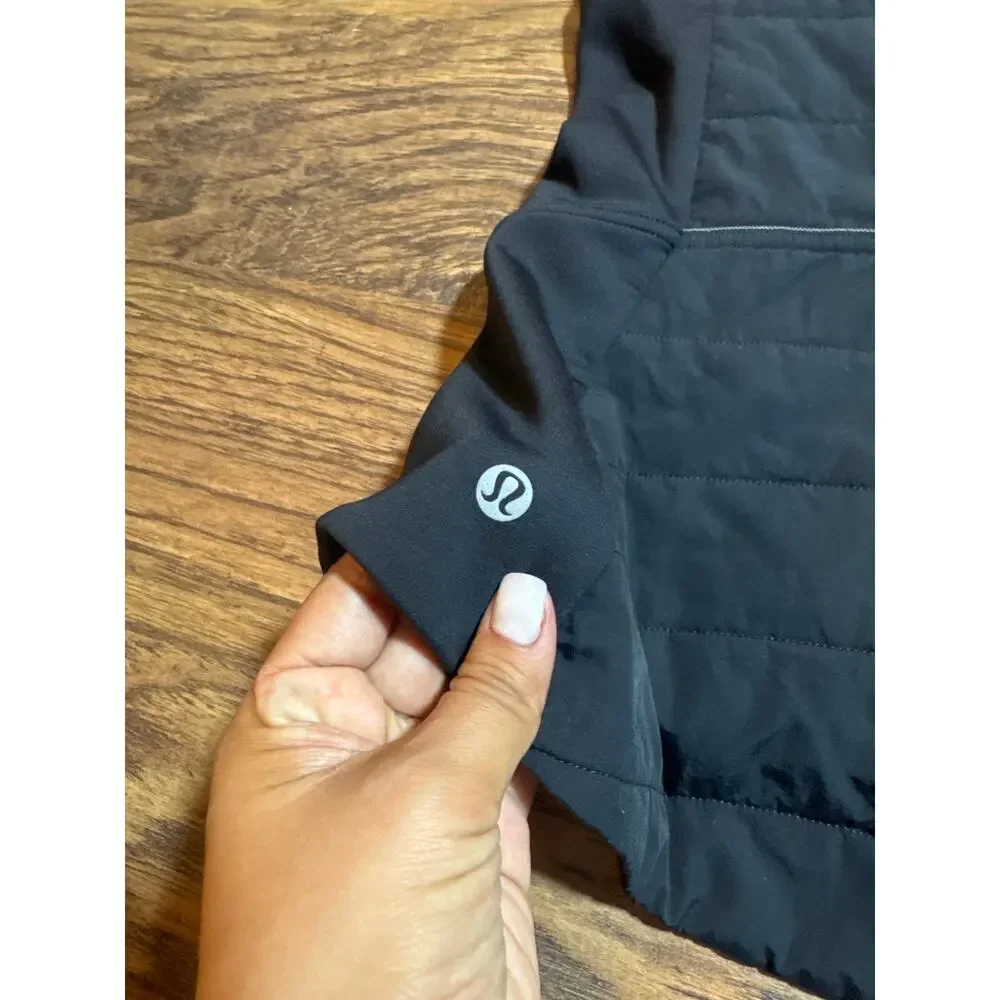 Lululemon Another Mile Vest Windproof Water Repellent Removeable Hood Insulated